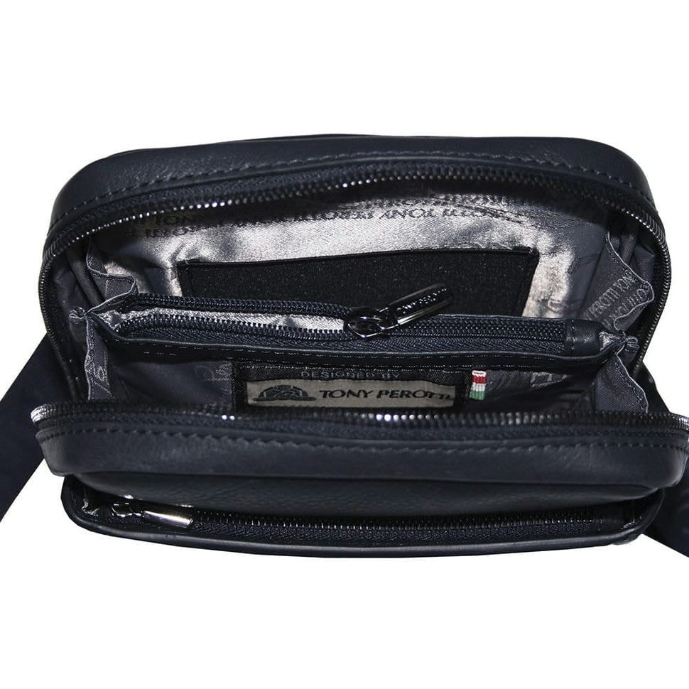 Сумка шкіряна Newcontatto 9984 синій