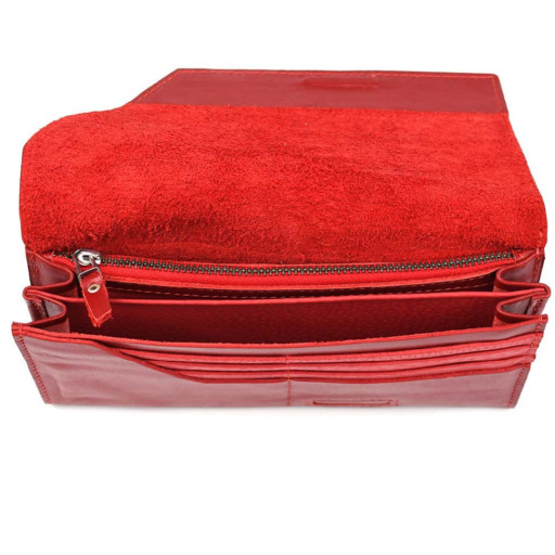 Жіночий шкіряний гаманець Pazolini CP3660 червоний