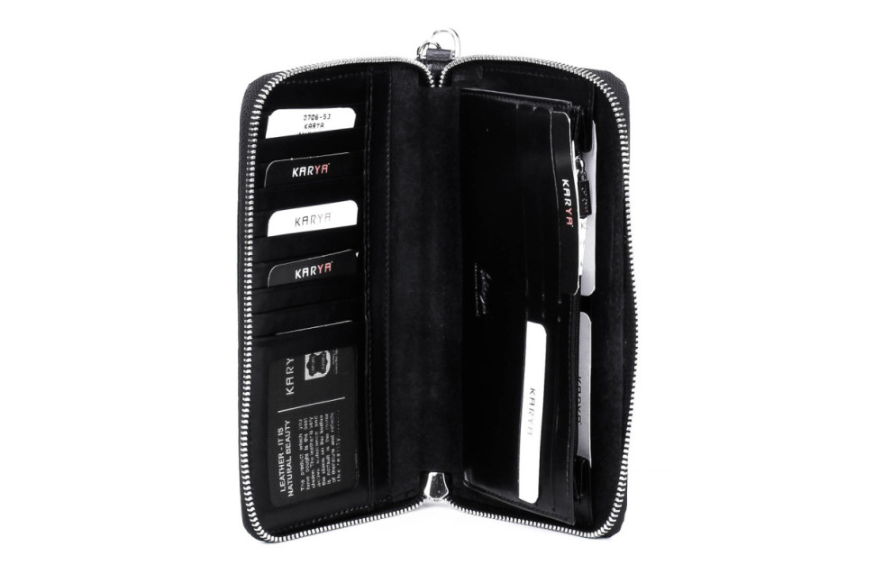 Клатч Karya чорний 0706-53