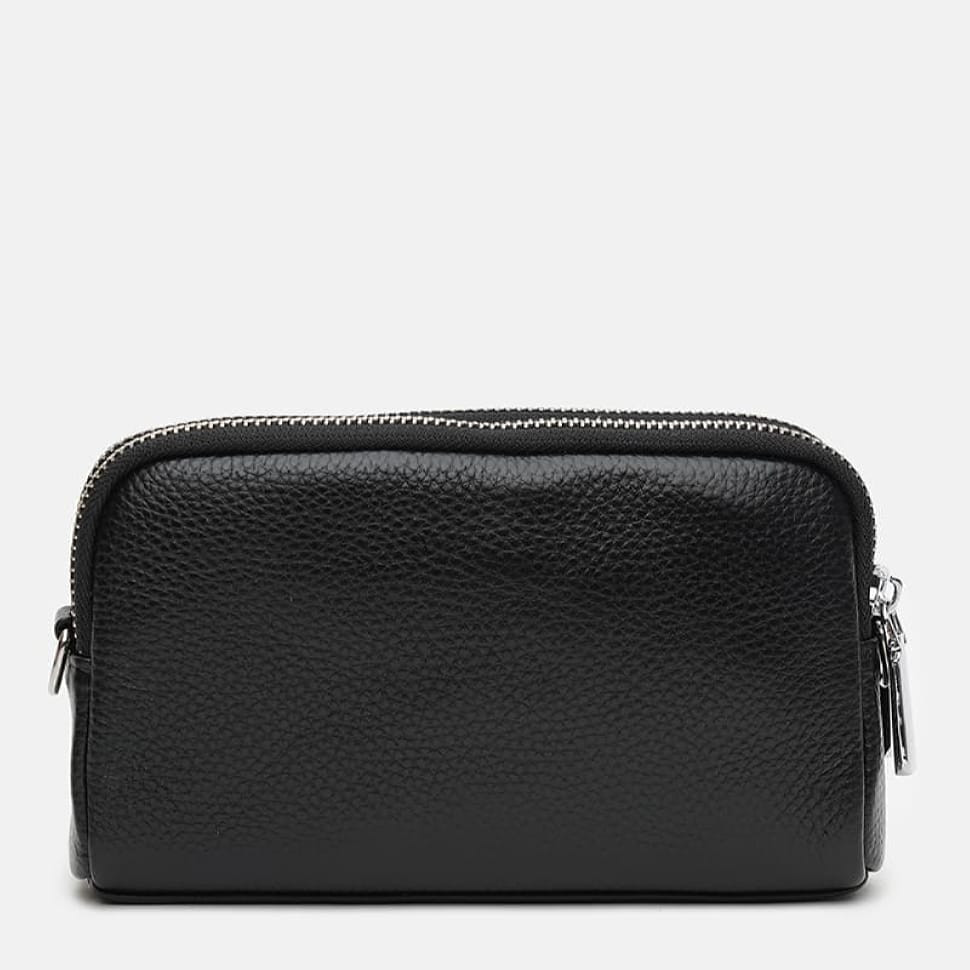 Жіноча шкіряна сумка-клатч Keizer K1MH8822bl-black