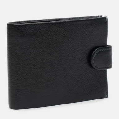 Чоловічий шкіряний портмоне Ricco Grande k1555E-black