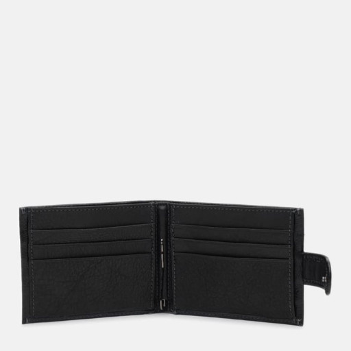 Чоловічий шкіряний портмоне Ricco Grande k1555E-black