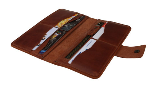 Гаманець жіночий шкіряний великий SULLIVAN 80266(10) світло-коричневий