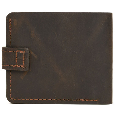 Mens leather wallet TARWA RC-wall-005 brown