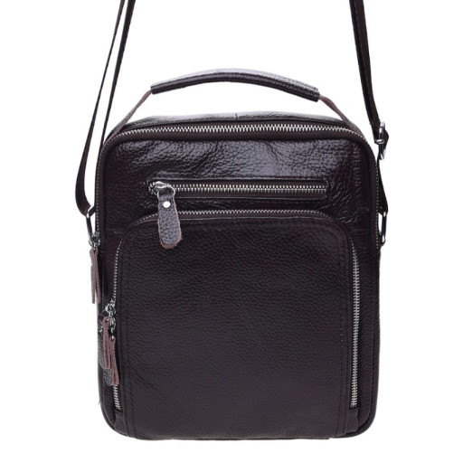 Чоловіча шкіряна сумка Keizer k15608-brown