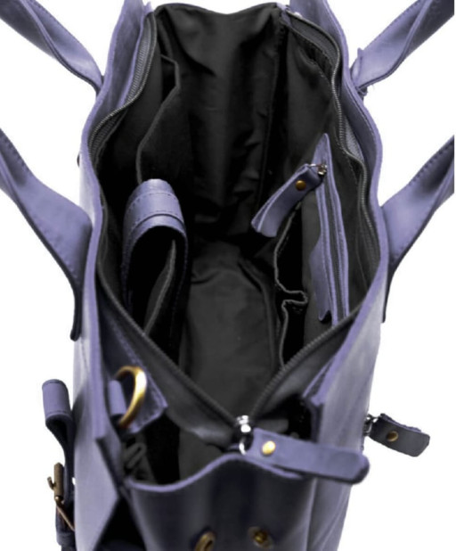 Чоловіча сумка для ноутубка та документів синя TARWA RK-7107-3md