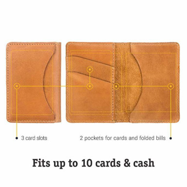 Credit card holder SHVIGEL 15300 Yellow