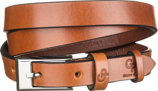 Шкіряний жіночий ремінь GRANDE PELLE 11376 Рожевий