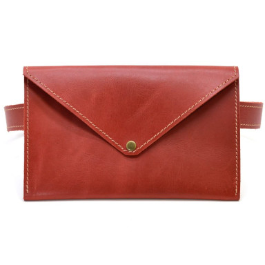 Womens red waist bag-envelope TARWA RR-1002-3md