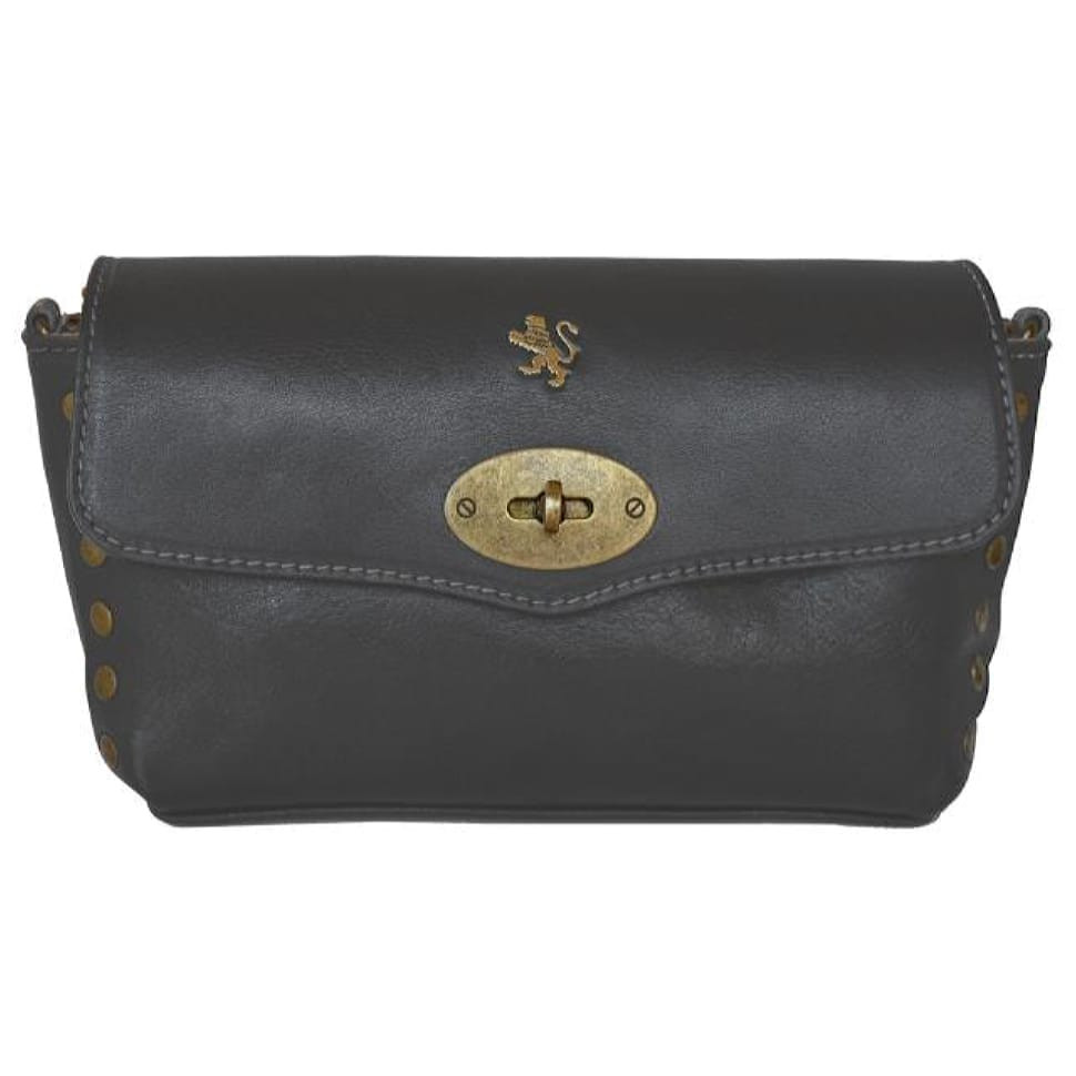Pratesi BGR160/G - S.Bernardo Big Clutche in cow leather Bruce Grey