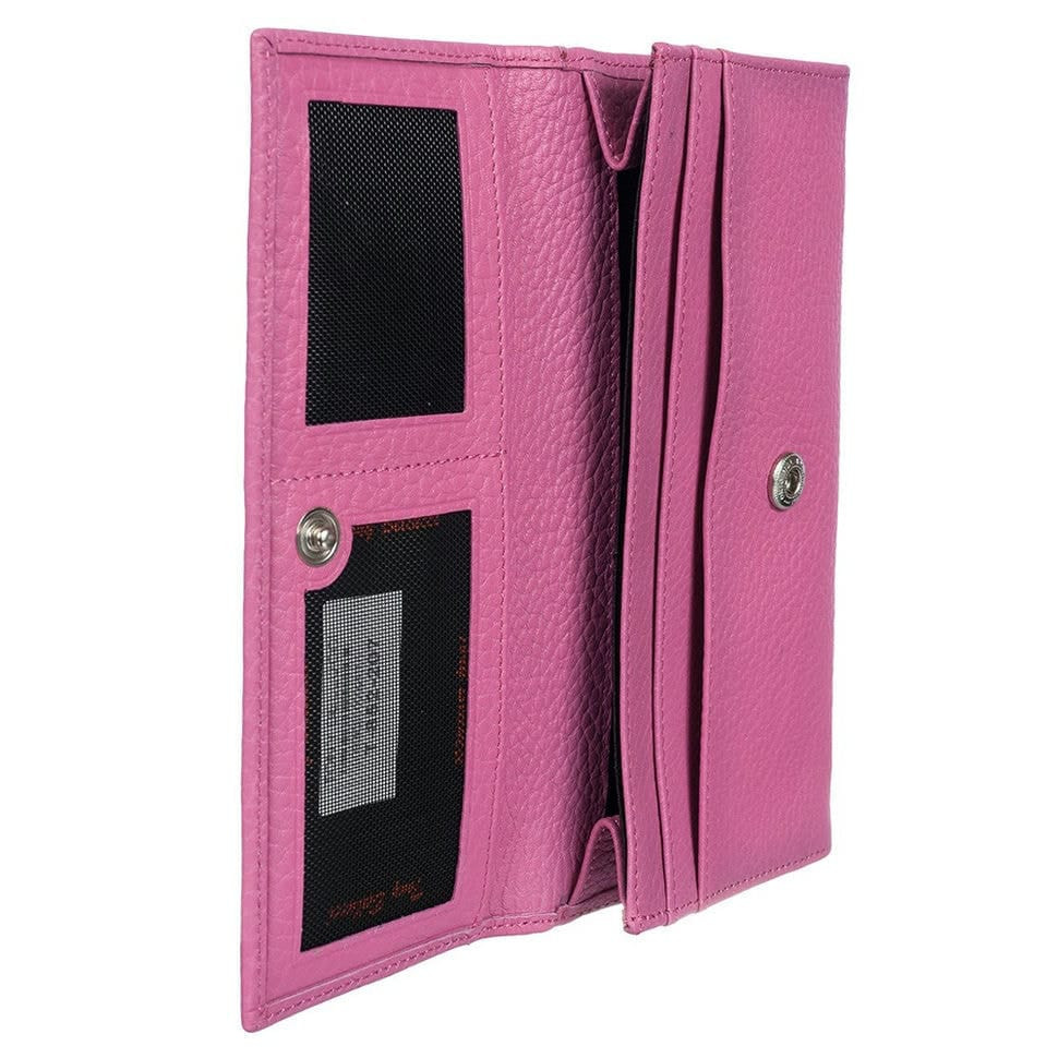 Гаманець жіночий шкіряний Tony Bellucci T852-207 рожевий флотар