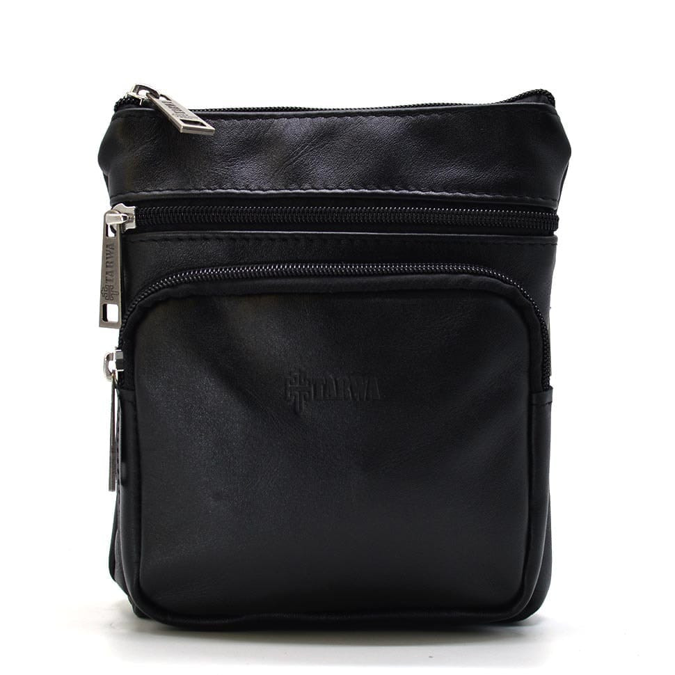 Small shoulder bag for men made of leather TARWA GA-1342-2-3md