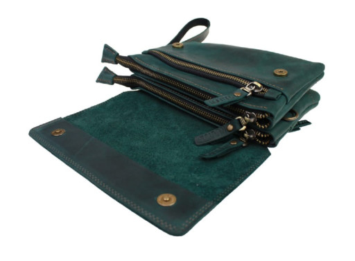 Сумка жіноча маленька барсетка клатч SULLIVAN sg23 (32) зелена