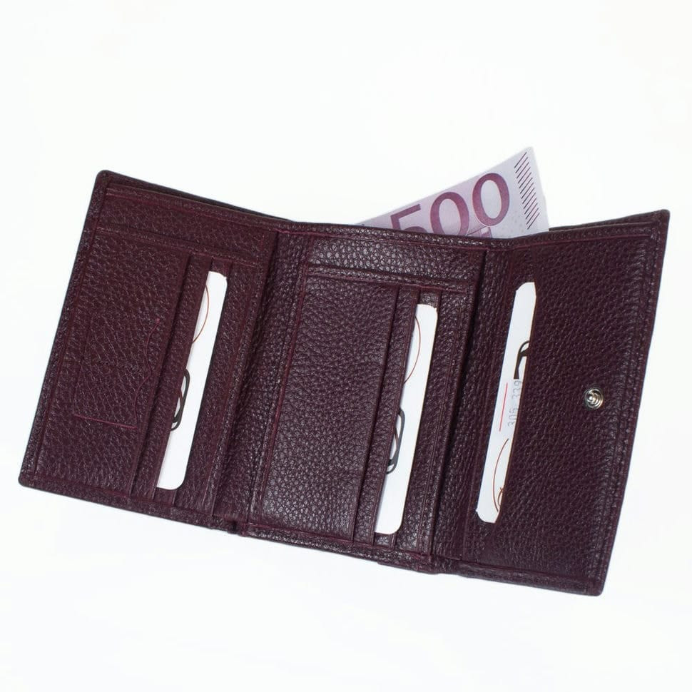 Гаманець жіночий шкіряний Desisan 305-339 бордо флотар