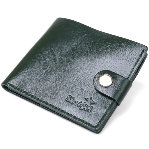 Жіночий гаманець з геометричним клапаном ST Leather 22545 Червоний