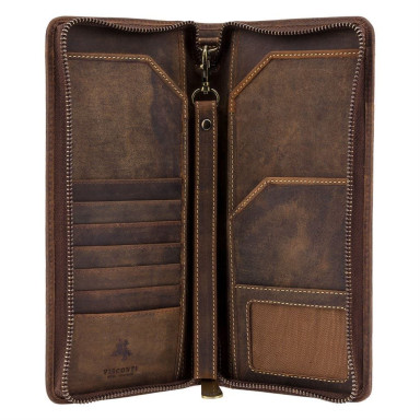 Travel wallet Visconti 728 Wing (Oil Tan)