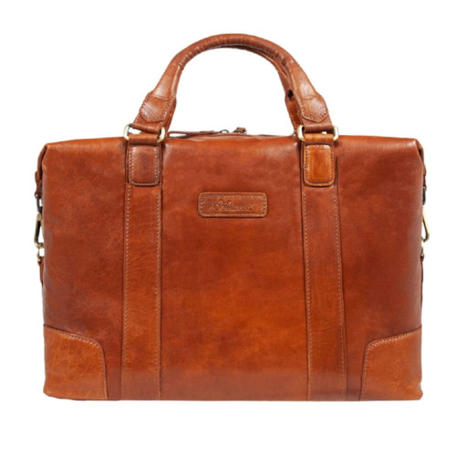Cумка чоловіча для ноутбука 15 Ashwood G34 Honey (Рудий)