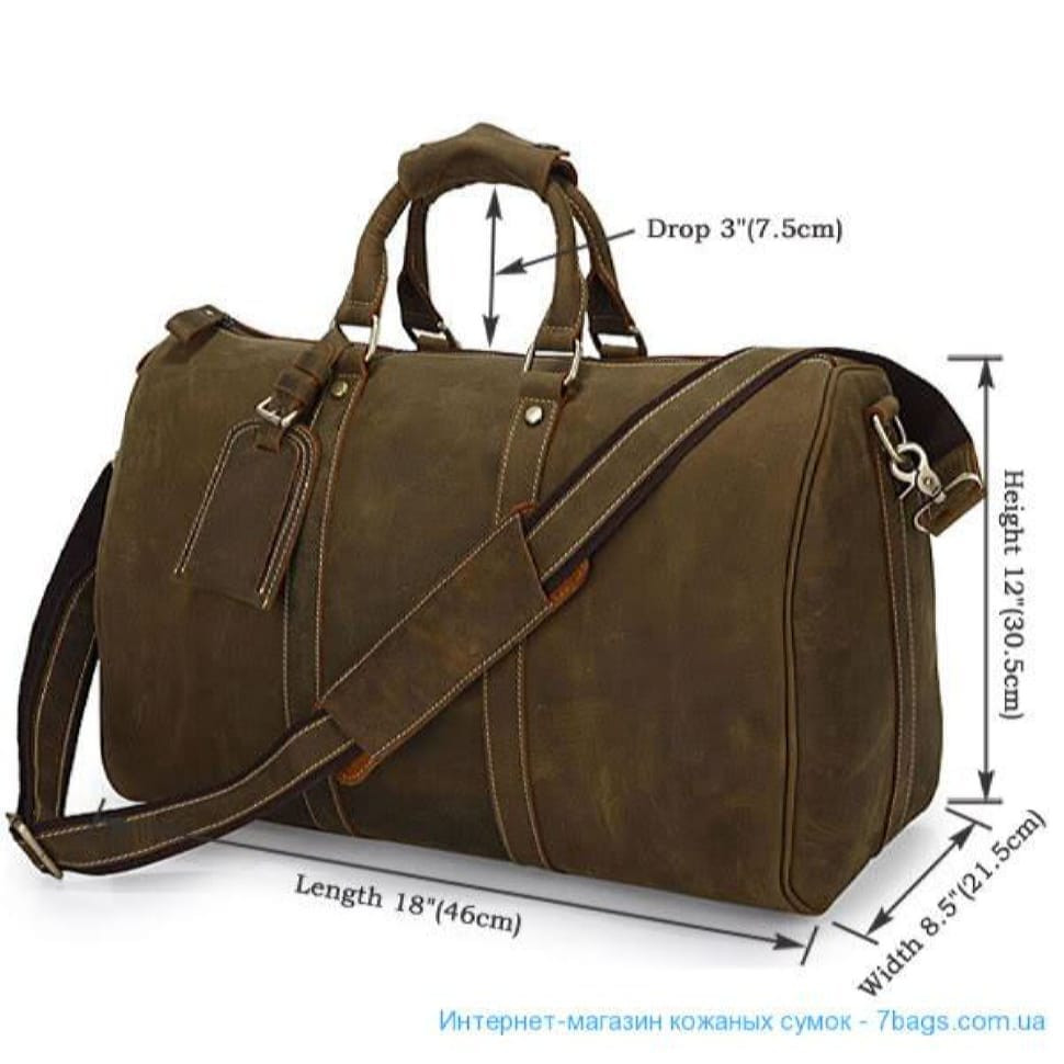 Дорожня сумка з кінської шкіри - унікальна пропозиція