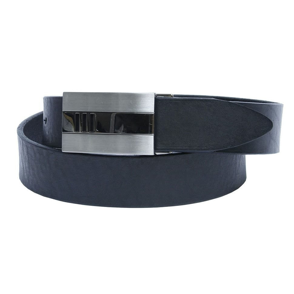 Шкіряний ремень 6007 nero чорний TONY PEROTTI