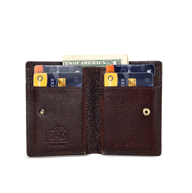 Hammonds Flycatcher CC605 Brown Mini Wallet Cardholder