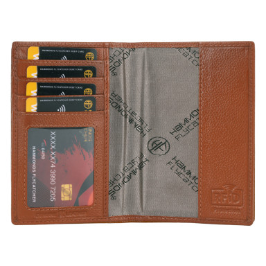Шкіряна обкладинка для паспорта Hammonds Flycatcher PH602 Tan (Свіло-коричневий)