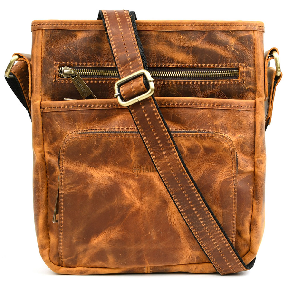 Чоловіча сумка месенджер RY-1303-3md TARWA з кишенею