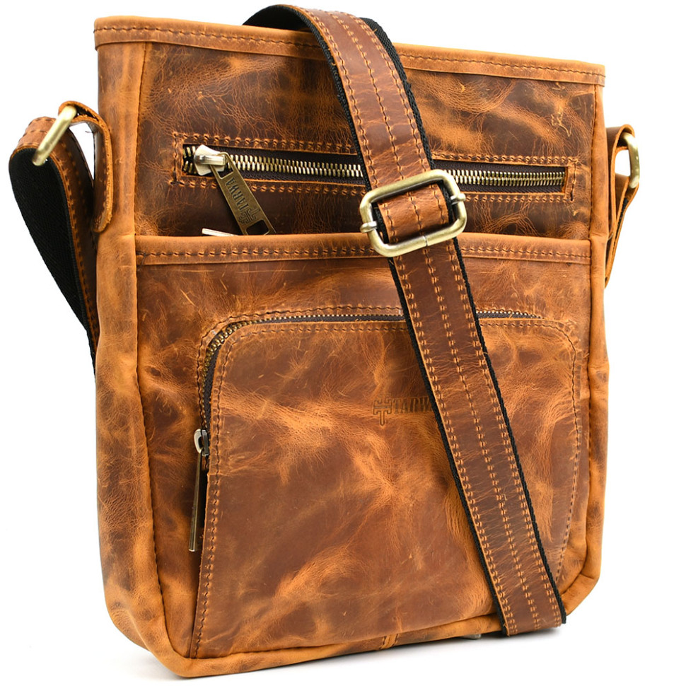 Чоловіча сумка месенджер RY-1303-3md TARWA з кишенею