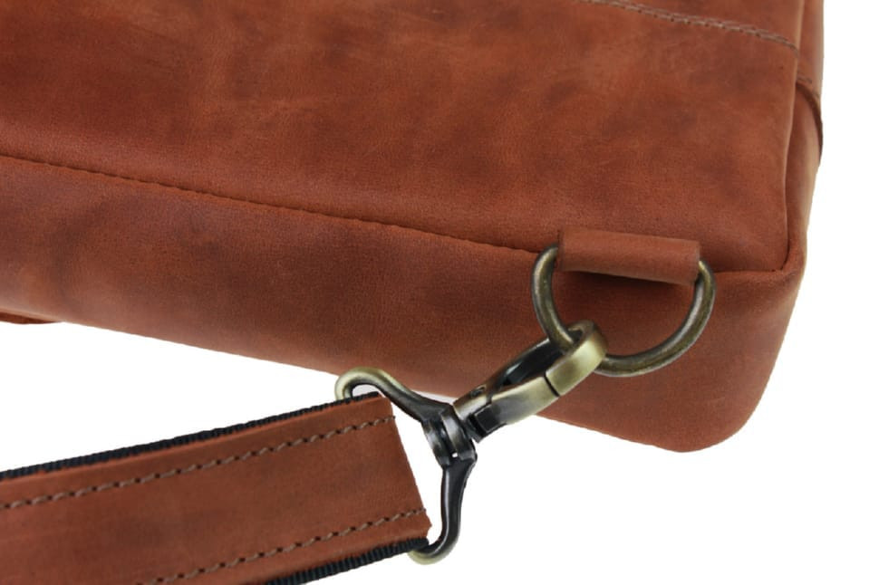 Mens sling shoulder bag banana 10211(28) light brown