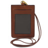Leather badge holder