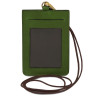 Leather badge holder