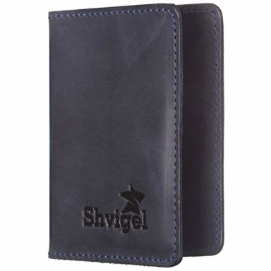 Credit card holder SHVIGEL 15301 Blue