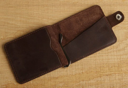 Затиск для купюр SHVIGEL 13786 Коричневий