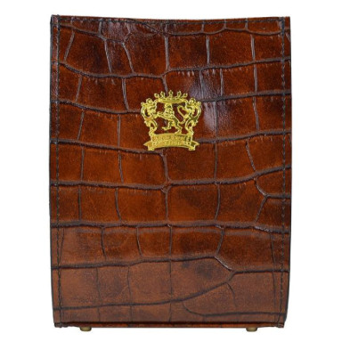 Pratesi KMA197 - Saltino K197 Cross Body Bag in cow leather Saltino K197 Brown