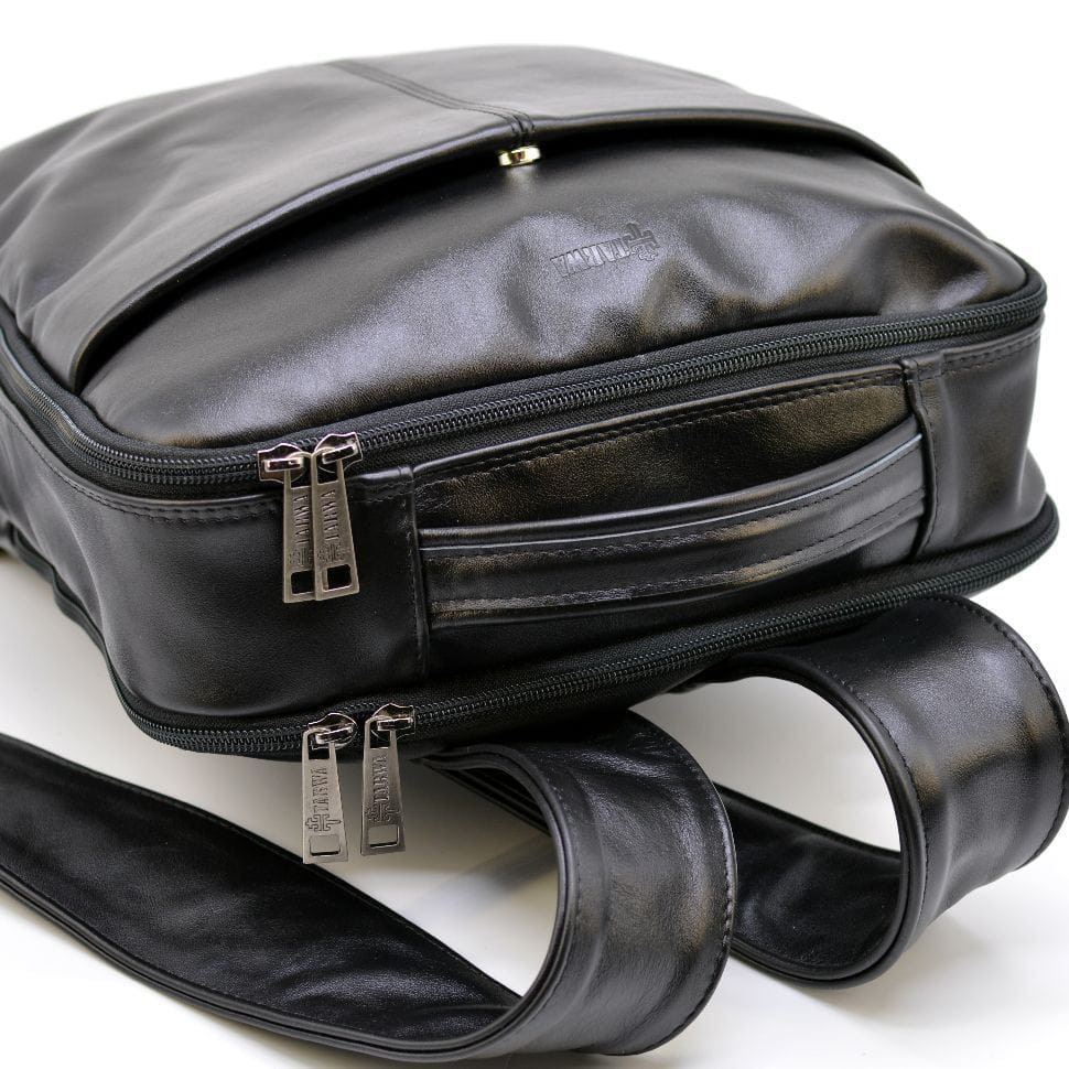 Men's leather backpack (nappa) urban TARWA GA-7280-3md