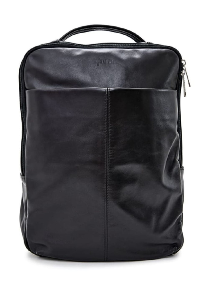 Men's leather backpack (nappa) urban TARWA GA-7280-3md