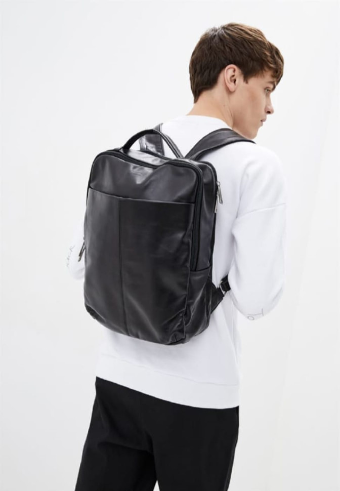 Men's leather backpack (nappa) urban TARWA GA-7280-3md