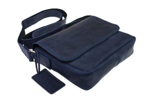 Сумка жіноча шкіряна маленька клатч SULLIVAN 2625(23) синя