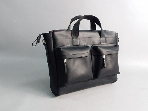 Шкіряна сумка для ноутбука B675