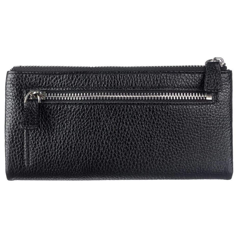Гаманець жіночий шкіряний Desisan 754-01 чорний флотар
