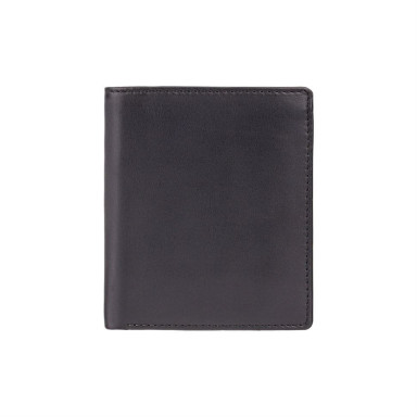 Men's wallet Visconti BD22 Dr. No (Black Red Orange)