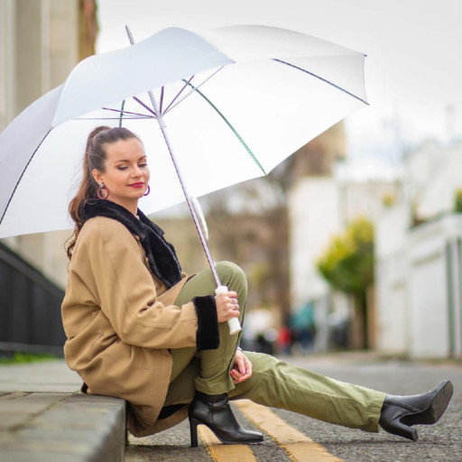 Парасолька-гольфер Fulton Fairway-3 S664 White (Белый)