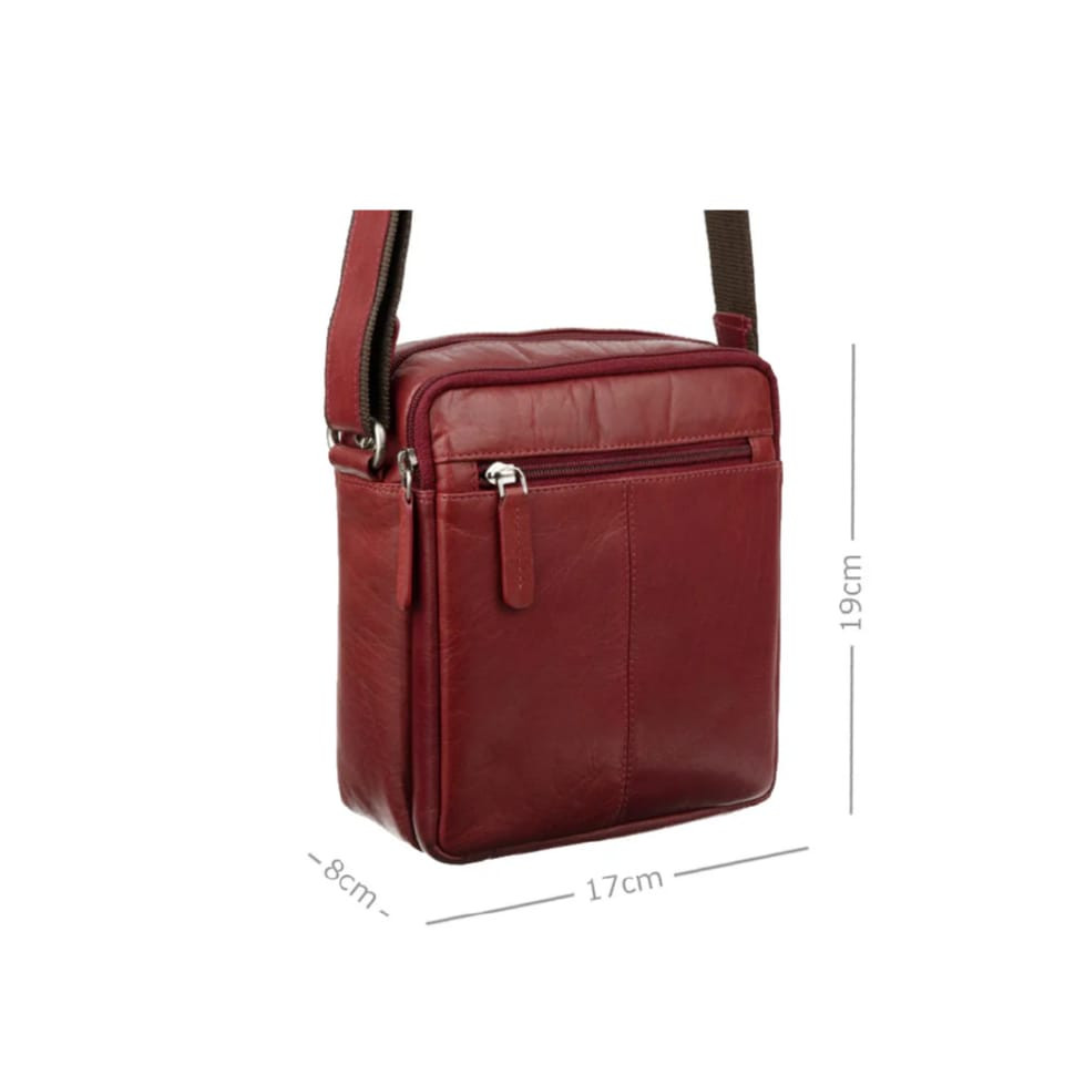 Сумка чоловіча Visconti S8 (Red)