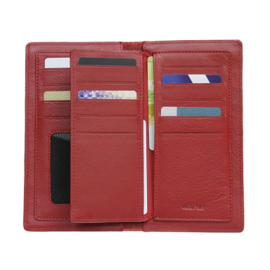 Leather wallet Diamante 2017 rosso red