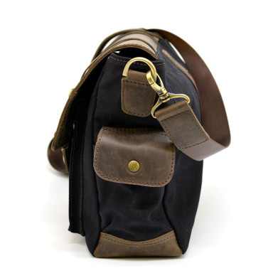 Tarwa RAc-6690-4lx Crazy Canvas and Leather Shoulder Bag