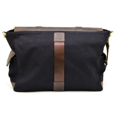Tarwa RAc-6690-4lx Crazy Canvas and Leather Shoulder Bag