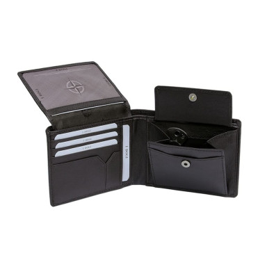 Leather wallet Cortina 5051 moro brown