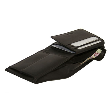 Leather wallet Cortina 5051 moro brown