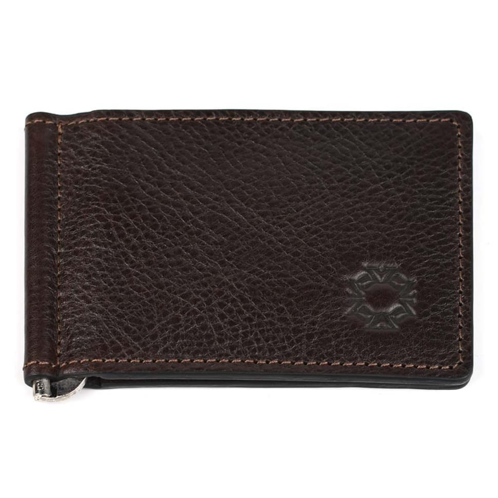 Затискач Carlo Pazolini CP5620 шкіра шоколад