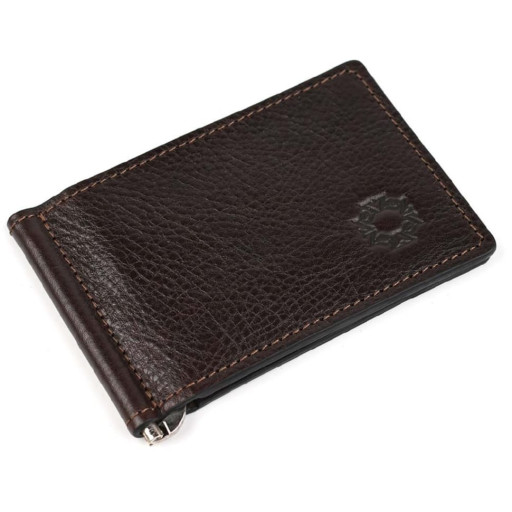 Затискач Carlo Pazolini CP5620 шкіра шоколад