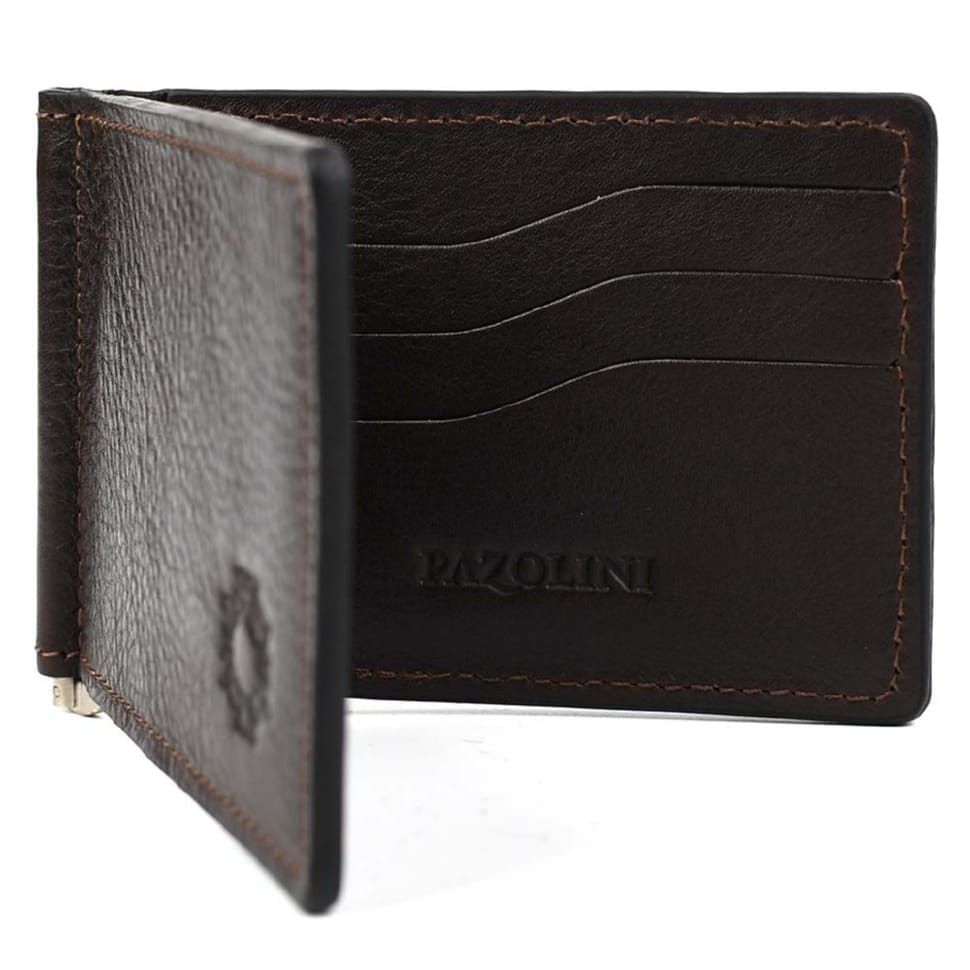 Затискач Carlo Pazolini CP5620 шкіра шоколад